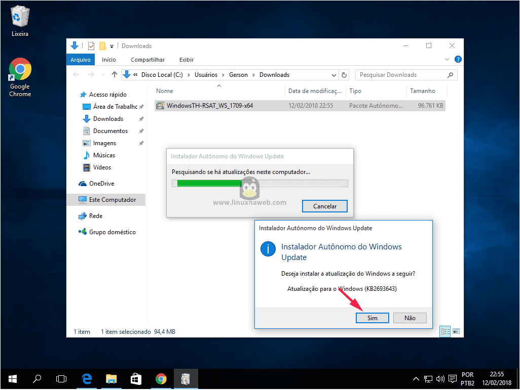 Administrando Samba4 com RSAT