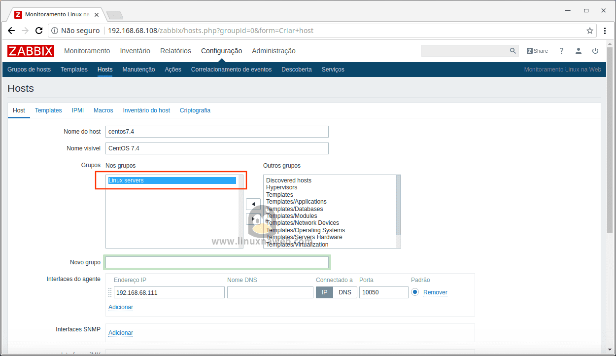 Ingressando CentOS 7 no Domínio