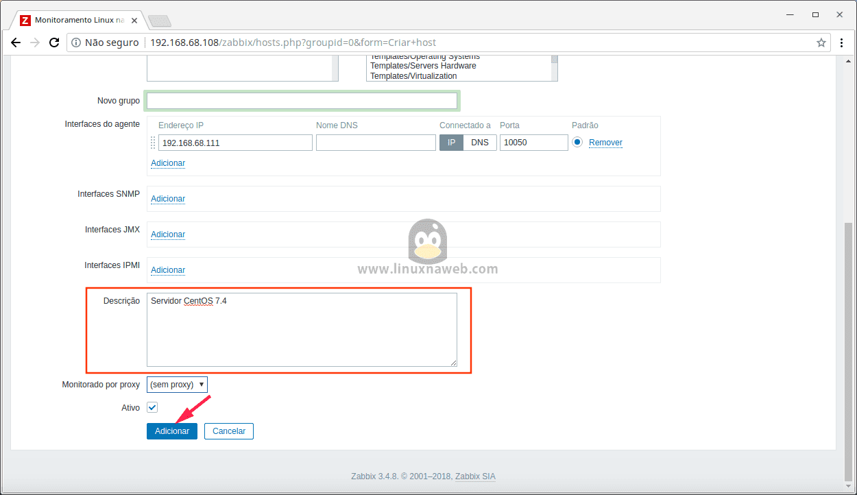 Ingressando CentOS 7 no Domínio