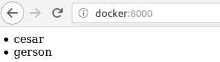 Docker compose