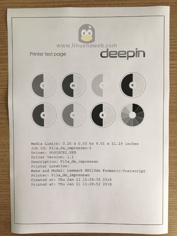 Configurando o Linux em fila de impressão
