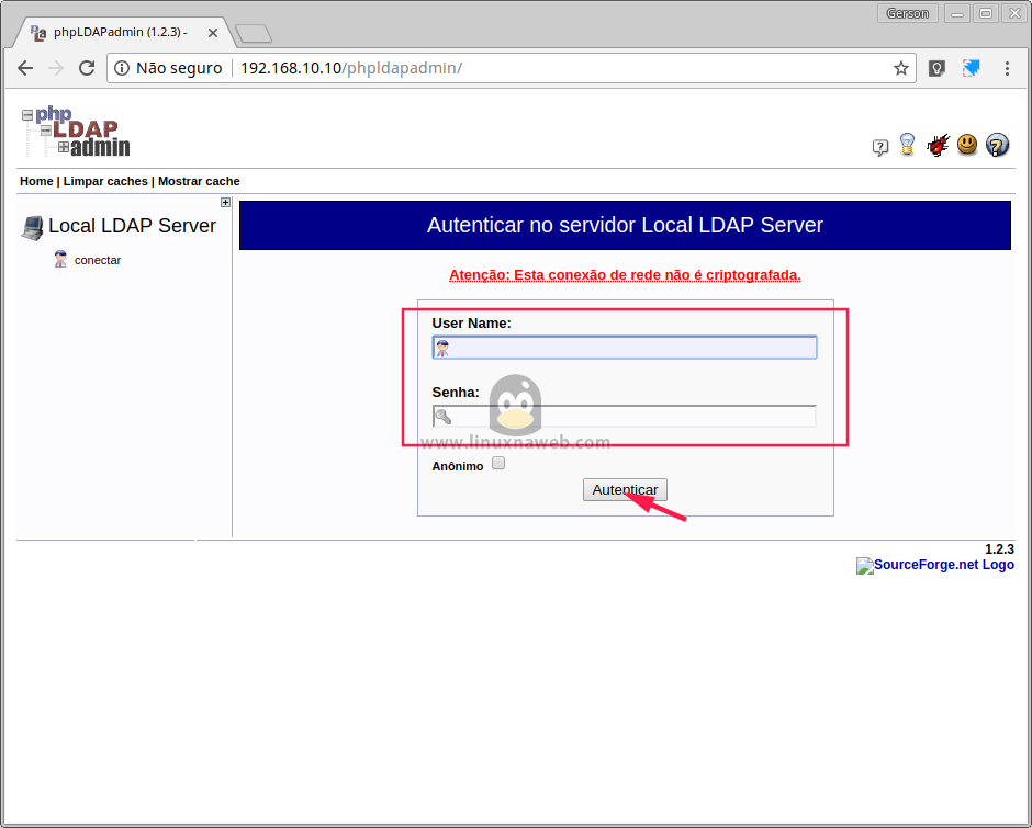 Instalar phpldapadmin no CentOS