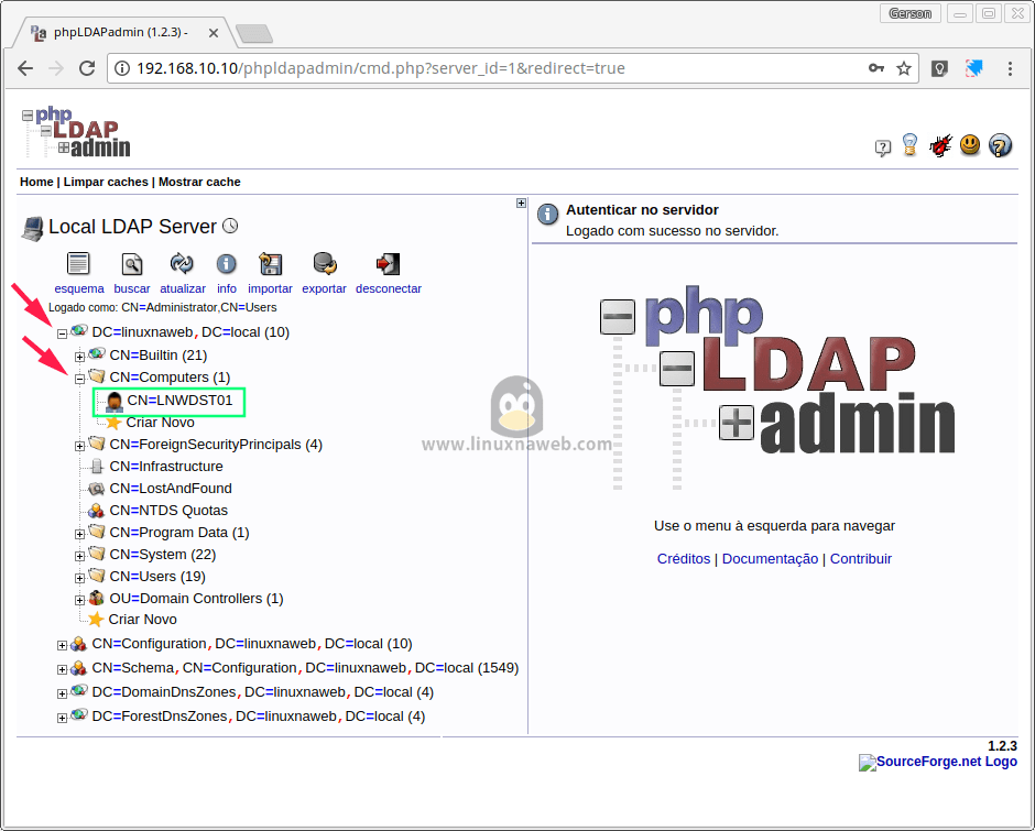 Instalar phpldapadmin no CentOS