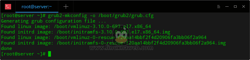 Renomeando a interface de rede no CentOS 7