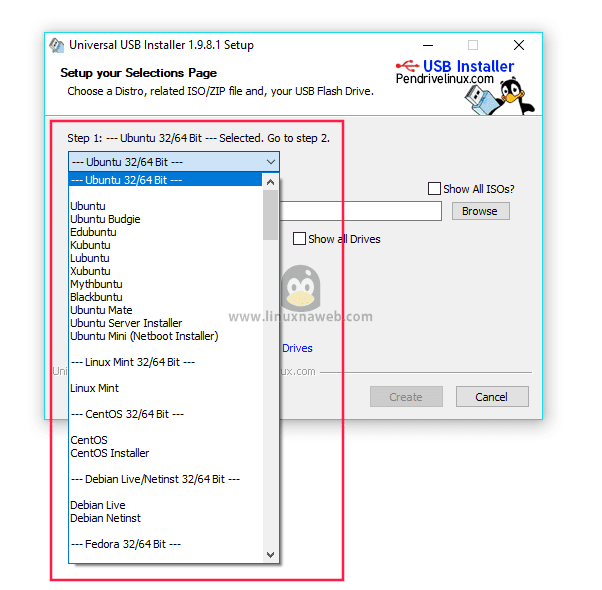 Usb universall installer